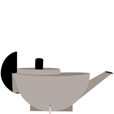 The Model No. MT 49 teapot, designed by Marianne Brandt